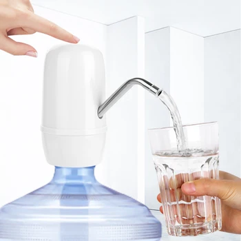 

5V8W Automatic Electric Pump USB Fast Charging Automatic Water Pump Dispenser Double Motor Bottle Drinking Water