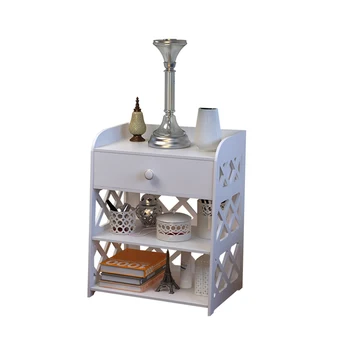 

European style combination cabinet white drawer floor small coffee table simple modern combination cabinet
