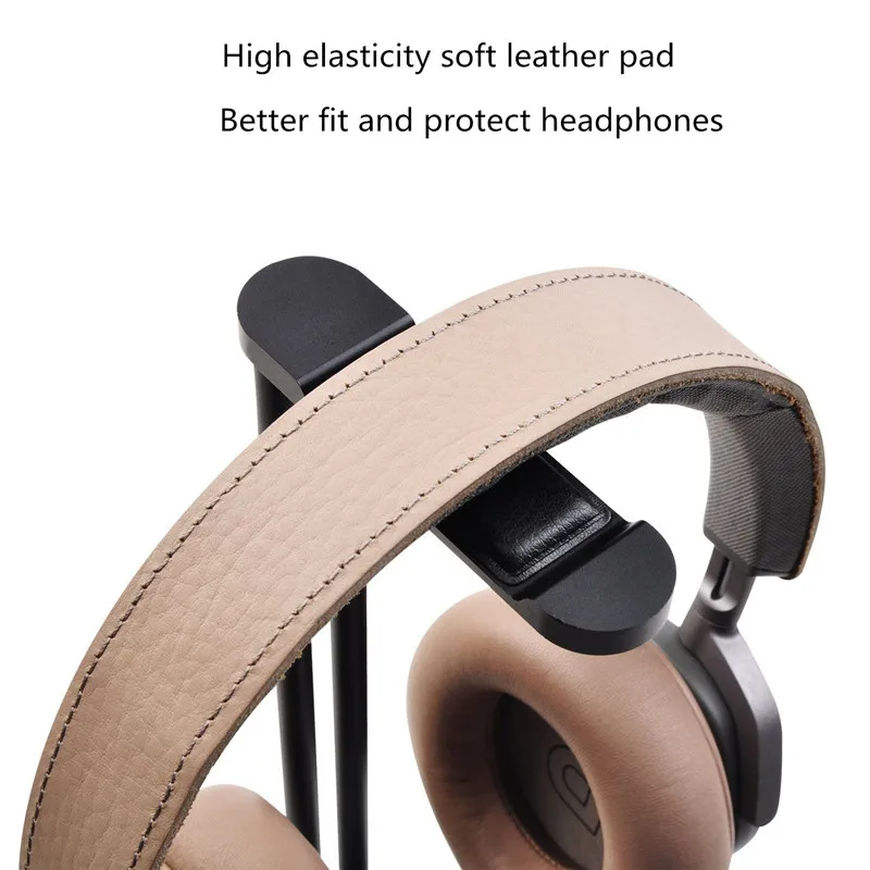 Fashion design new metal texture earphone storage stand earphone display stand aluminum alloy desktop stand hanger