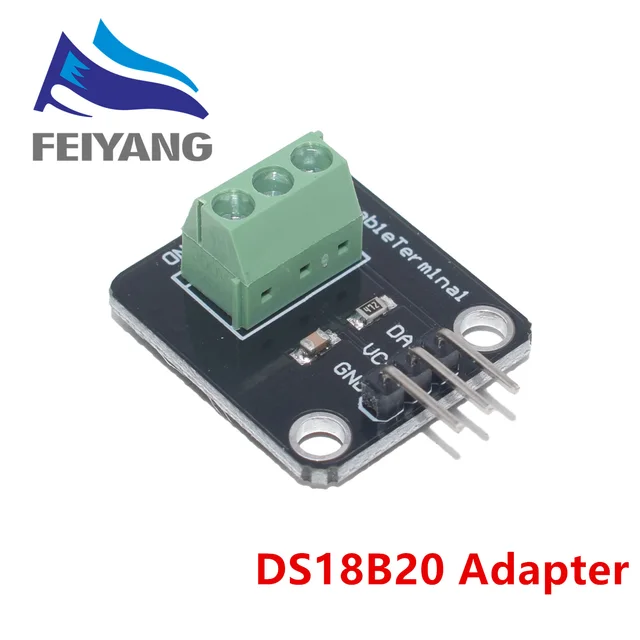 AZDelivery 2 x 1m DS18B20 Cable Capteur de Température Numérique TO92-55 -  +125°C en Acier Inoxydable, Imperméable Compatible avec Arduino et