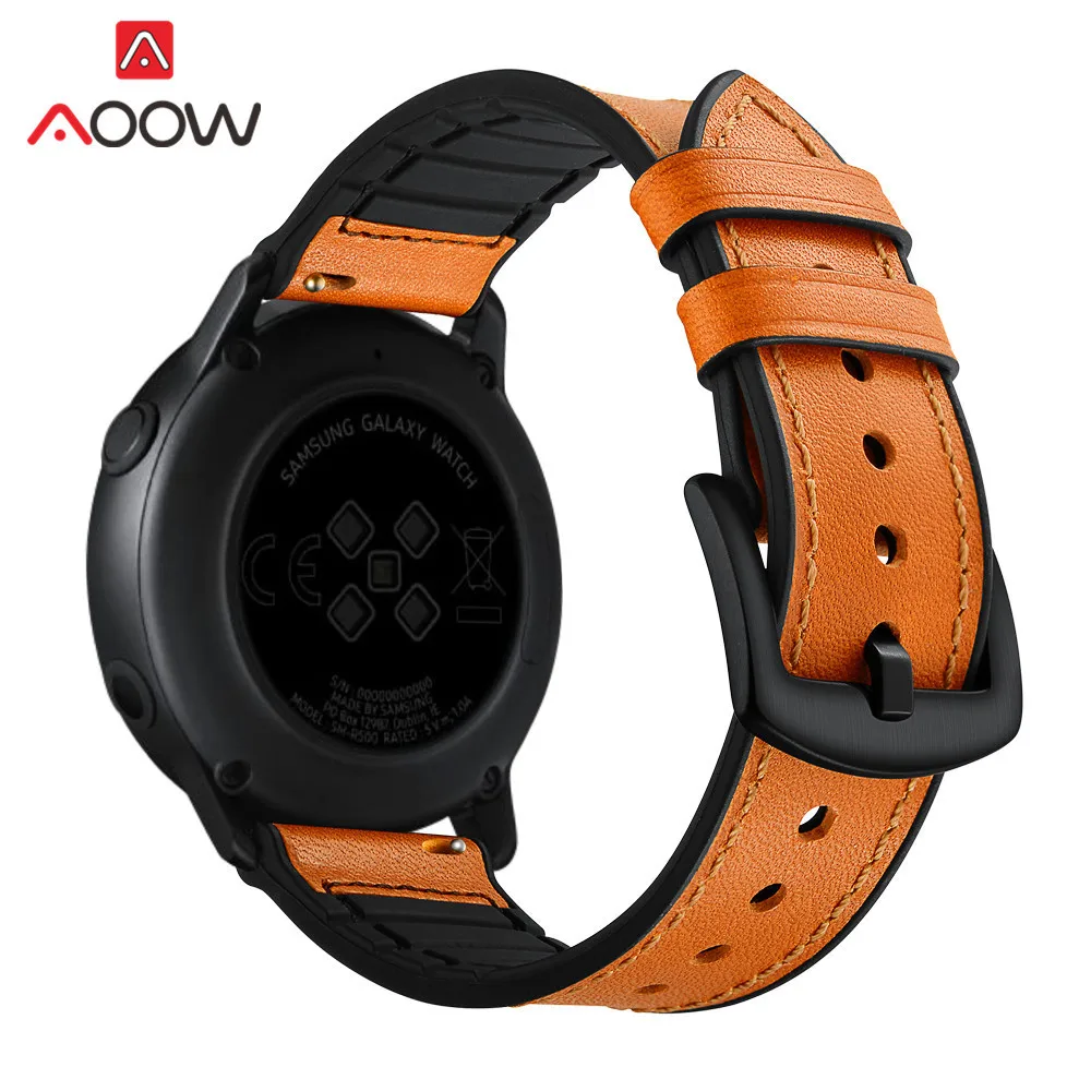Кожаный ремешок для gear S2 классический samsung Galaxy Watch 42 мм Huami Amazfit Bip Band 20 мм ремешок для часов Correa силиконовый браслет ремень