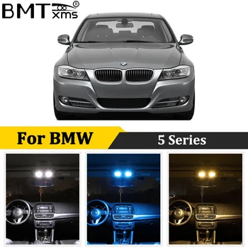 

BMTxms For BMW 5 Series E39 E60 E61 F10 F11 (1996-2017) Canbus Auto LED Interior Dome Map Trunk Light No Error Car Lighting