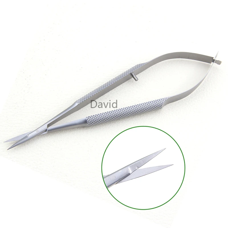 Surgical Instruments Microscopic Scissors Forcep Probe Micro Hook Tweezer Spatula 12cm Stainless Steel Probes,Hooks ,Spatulas, Speculums tweezers