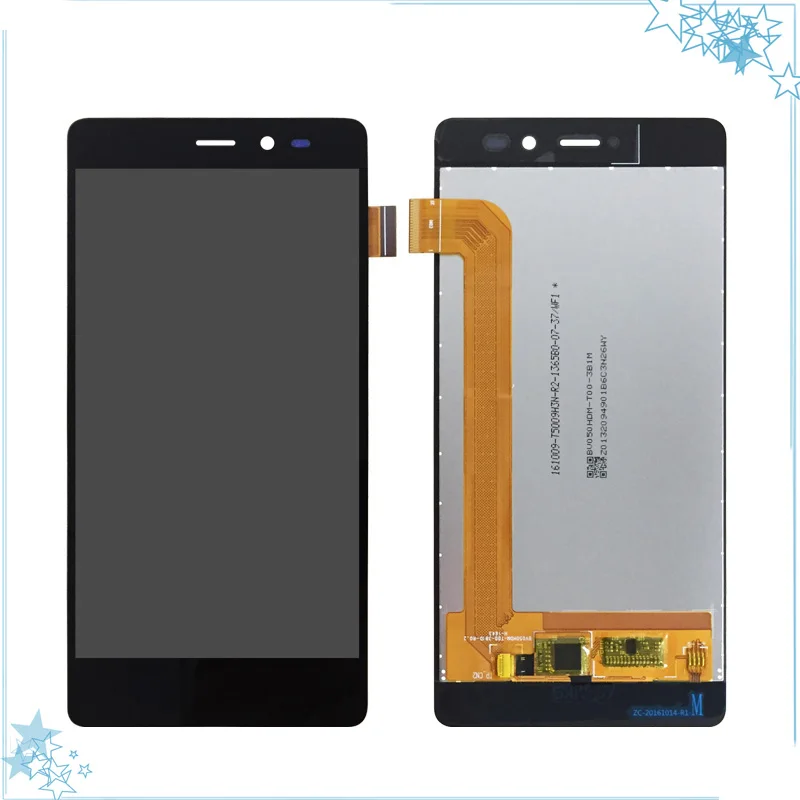 

5.0" Black For Wiko Tommy LCD Display With Touch Screen Digitizer Sensor Panel Assembly Mobile Phone Replacement Parts