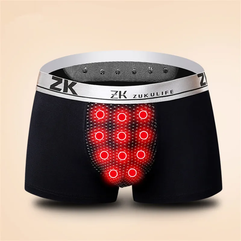 Latest Precious Mineral 17 Magnets Comfortable Space Underwear Men's Magnetic Therapy Healthy Underpants