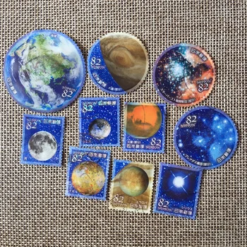 

10Pcs/Set 2019 Japan Post Stamps Celestial Bodies Episode 2 Used Post Marked Postage Stamps for Collecting