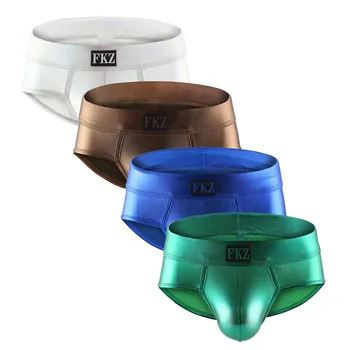 

4PC Summer Men's Sexy Underwear Boxers Underpants Painted Bright Panties Boxershorts Sexy Comfortable Underwear Mens Boxers Male