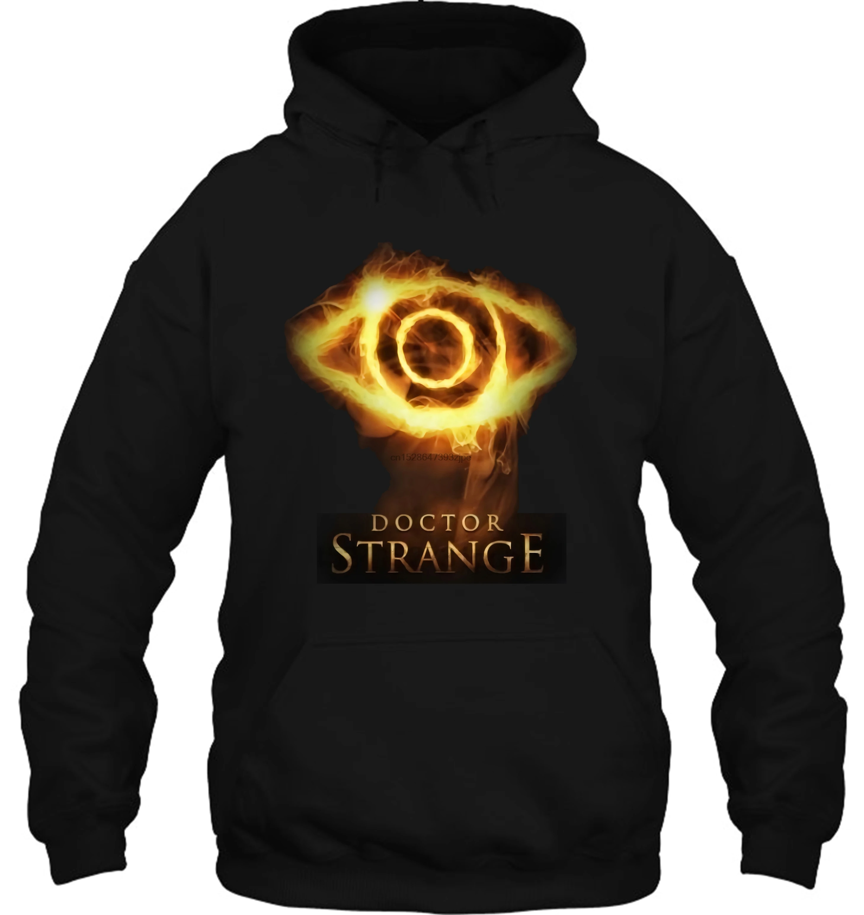 Мужская толстовка Dr Strange мужская повседневная черная женская уличная одежда