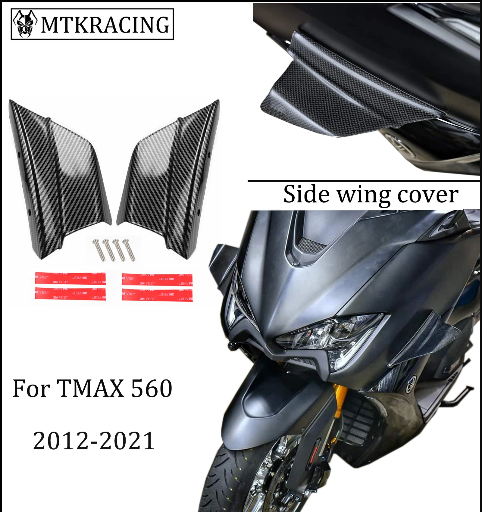 MTKRACING For TMAX 530 TMAX 560 TMAX530 TMX560 2012 2021 Motorcycle Fairing  Winglets Side Wing Protection Cover|Covers \u0026 Ornamental Mouldings| -  AliExpress