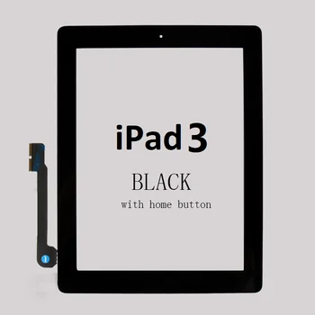 

1PCS Tested For Touch iPad 4 iPad4 Screen iPad3 Touch Screen iPad 3 Digitizer Glass Panel A1416 A1430 A1403 A1458 A1459 A1460