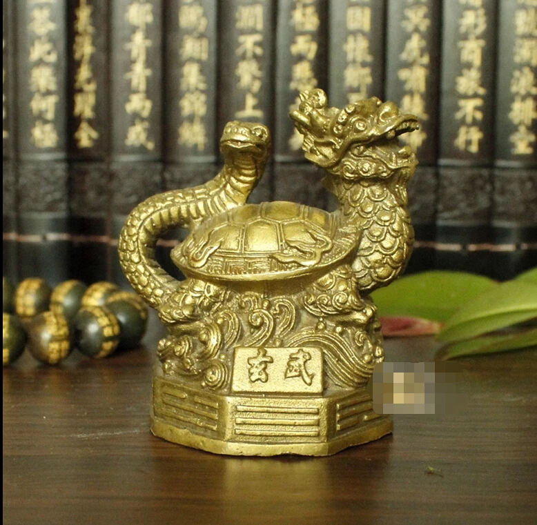 506++ медь Xuanwu домашний интерьер изделия из металла подарки Декор украшения фэн-шуй защищает талисман