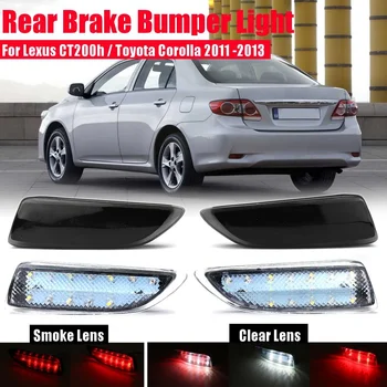 

Pair Reflector Rear Back Tail LED Bumper Brake Stop Running Light Fog Lights For Toyota Corolla 2011 2012 2013 /For Lexus CT200h