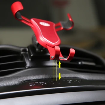 

For Jeep Renegade 2016 2017 2018 2019 Car Air Vent Mount Smart Phone Holder Stand Mobile Phone Stable Cradle