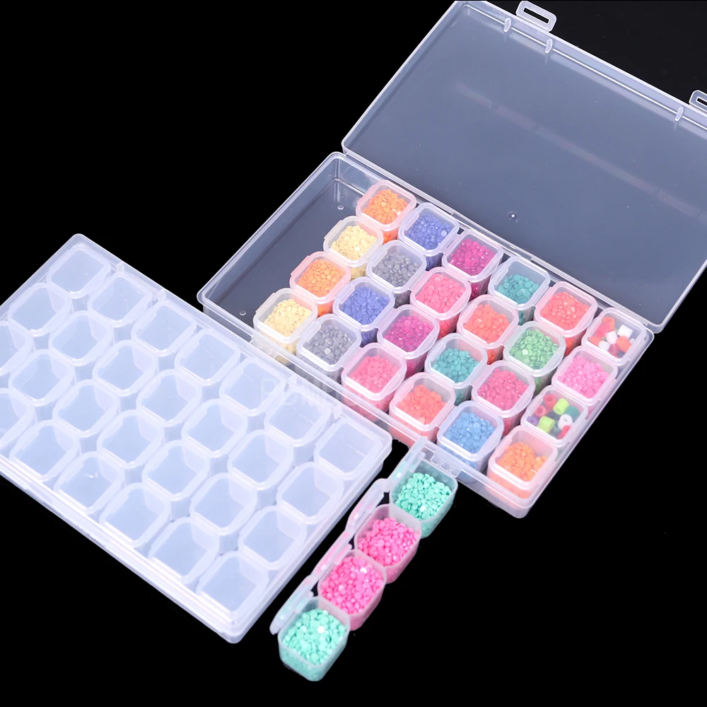  ARTDOT Diamond Painting Storage Boxes, 60 Slots Bead Storage  with 5D Diamond Art Accessories and Tools Kit : Arts, Crafts & Sewing