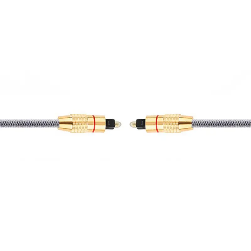 1 Pcs Fiber o Splitter Cable Adapter 1 in 2 Out 1 Pcs Digital o Optical Cable SPDIF Cord Fiber o Cable