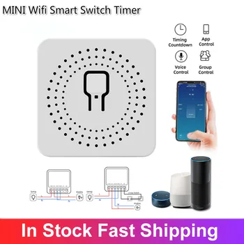

Mini Smart Wifi DIY Switch Smart Home Automation Module Works With Alexa Google Home Smart Life Tuya App Smart Electronics