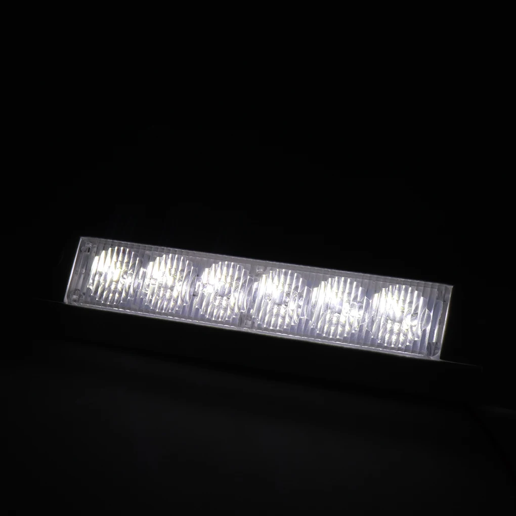 RVs Sunshade Light 6 светодиодный прожектор 6000K белый свет 12 В 1,6 Вт алюминиевый сплав Автомобильная фара автозапчасти
