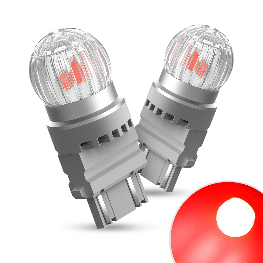 AUXITO 1157 LED Bulbs - Super Bright White Brake, Tail, Reverse & Turn Signal Lights (2-Pack, 6500K)
