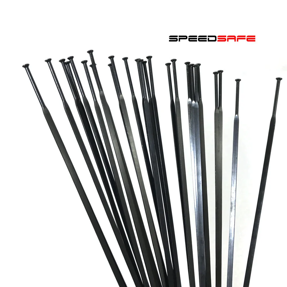 Bladed Spokes Straight Pull Spoke Silver Aero Straight Spokes Pillar Nipples Bicycle