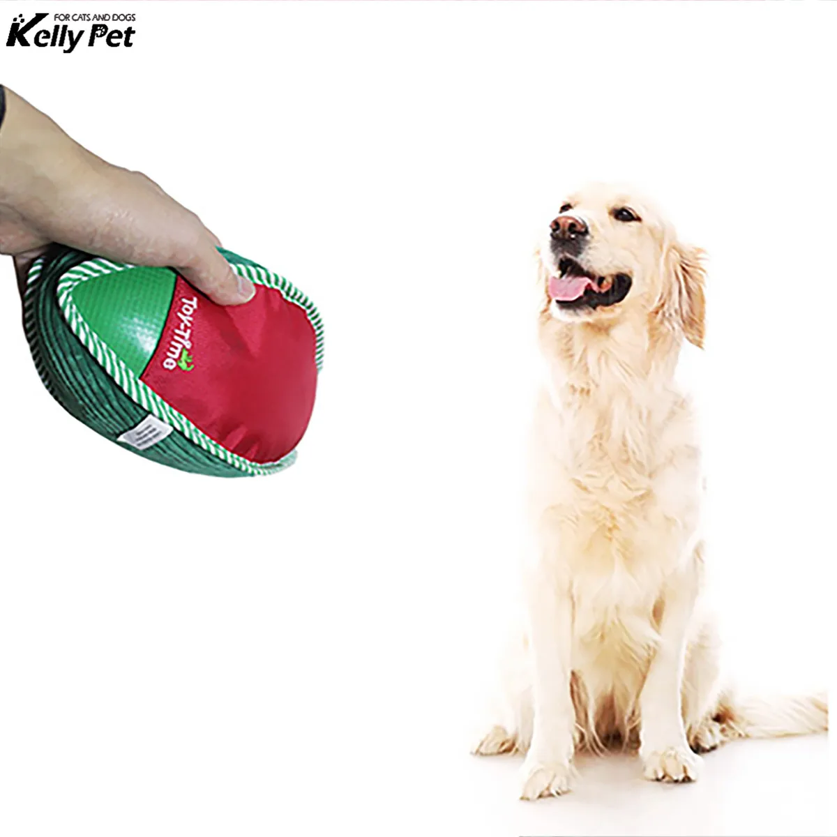 

Pet Dog Cotton Interactive Toys Dog Puppy Elasticity Ball Chew Toy Dog Puppy Teeth Clean Training Toy Gift Supplies