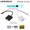 Grwibeou MINI DP a VGA Cables convertidores 1080P Thunderbolt MINI Display Port a VGA convertidor Mini DP a VGA Adaptador convertidor ► Foto 2/6