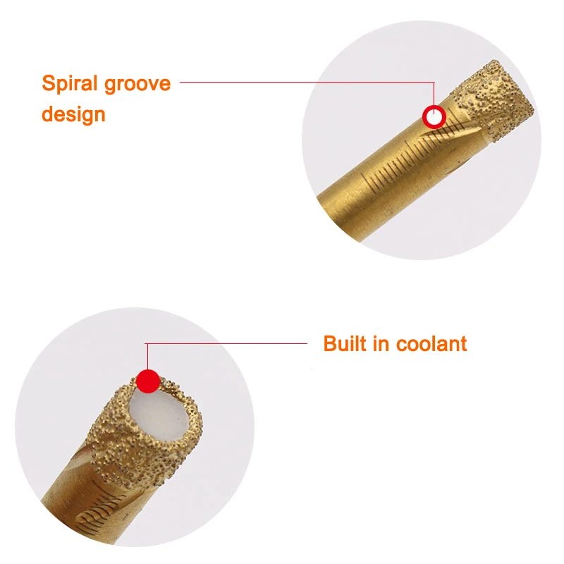 4 шт. Сухая резка наждачные сверла прочные аксессуары для керамической фарфоровой плитки мрамора Лучшая цена