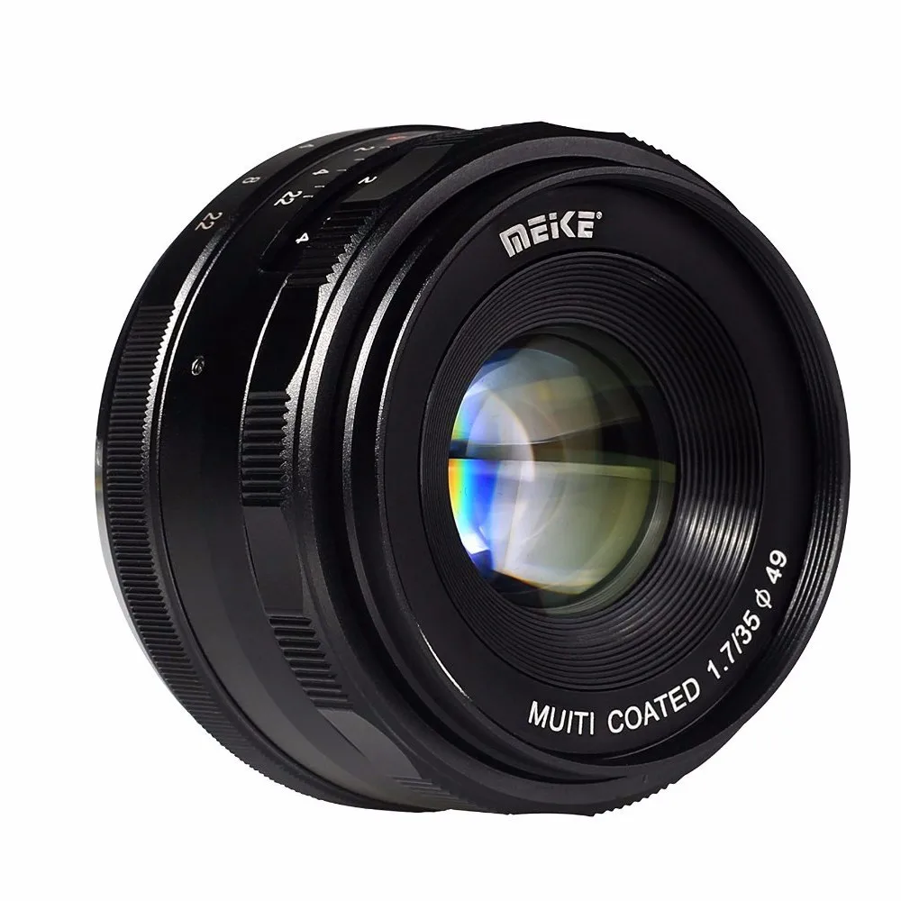 MK-E-35-1.7 35 мм f1.7 большая апертура ручной фокусировки объектив APS-C для sony E крепление камеры NEX7 a6000 a6300 a6500 A6400 A5100