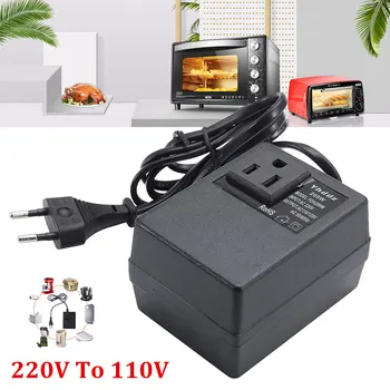 

200W Voltage Converter Transformer Step Down 220V To 110V AC Step Down Travel Voltage Transformer -EU