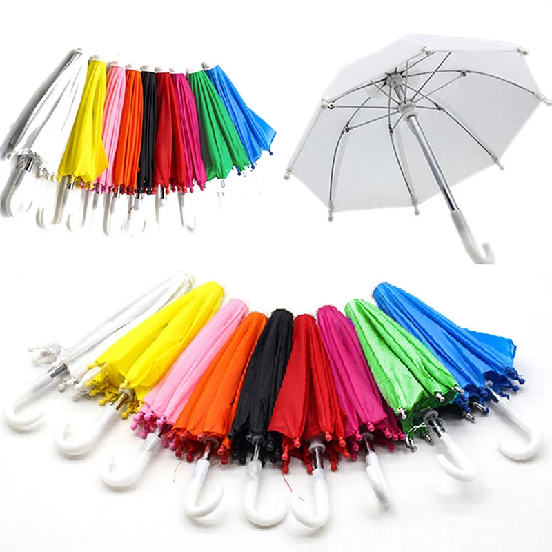 

Funny Style Small Mini Rain Umbrella Gear For Humanoid Doll House Life Journey Dolls Accessory Birthday Gift For Children Unisex