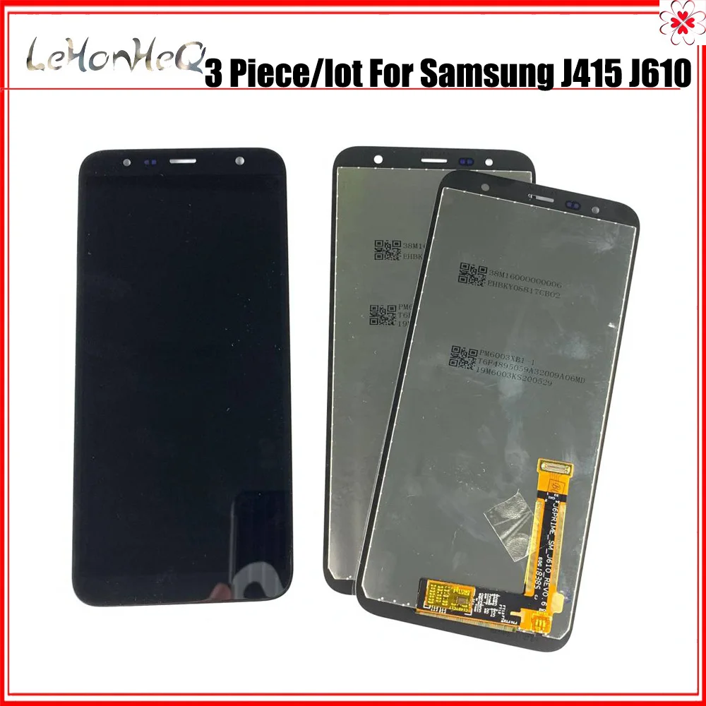 3 шт./лот Оригинальный ЖК-дисплей для Samsung Galaxy J4 Plus j4 + J415 J415F дисплей сенсорный