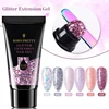 BORN PRETTY 30ml Glitter Acrylic Gel Finger Extension Silver Pink Extension Gel Soak Off Nail Art Gel Varnish ► Photo 3/6