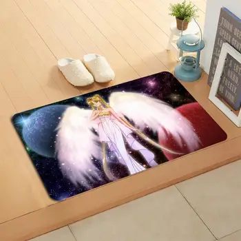 

Custom sailor moon (1) Doormat Home Decor Door mat Floor Mat Bath Mats foot pad#20-05-19-39