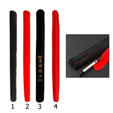 1pc Fishing Rod Bag Thickened High Elasticity Stretch Cloth Bag Knitted Cotton Durable Ice Fishing Rod Raft Rod Protective Cover