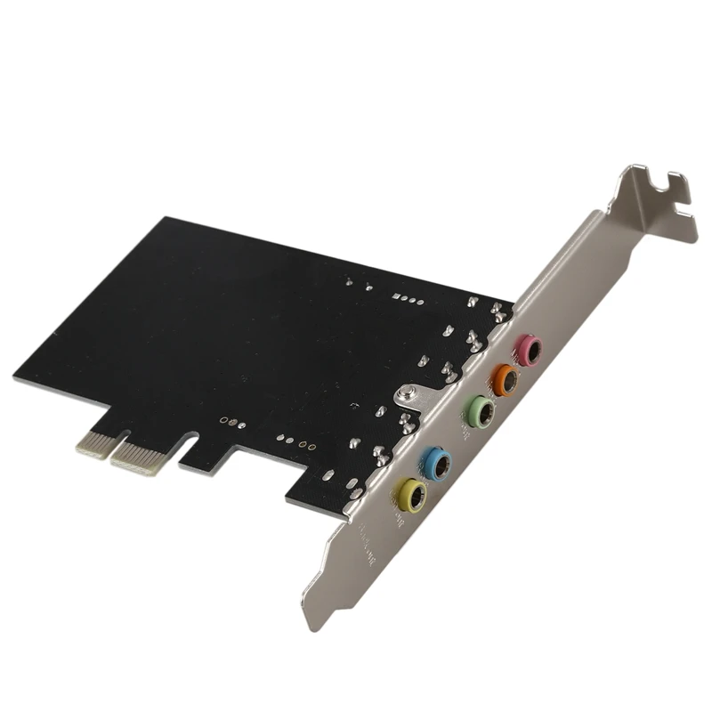 PCI Express PCI-E 5,1 канальный 3D Аудио 6 каналов цифровой звуковой карты для win XP