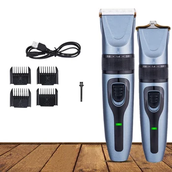 

USB Rechargeable Pet Hair Cutting Trimmer With Digital Display Screen Electric Grooming Toolv