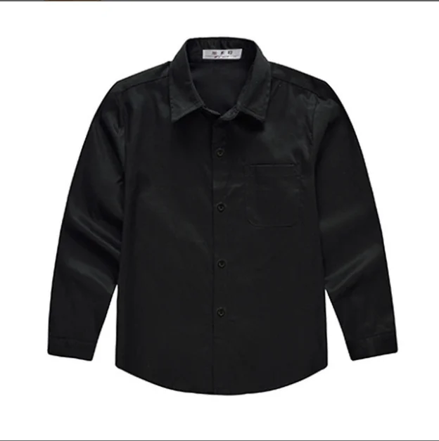 black shirt Деловой костюм для мальчиков с цветочным принтом; платье для свадебной вечеринки; детский Блейзер; жилет; брюки; комплект из 3 предметов; Детский костюм для сцены; комплект одежды - Цвет: black shirt