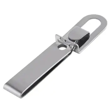 

1Pcs Stainless Steel EDC Mini Tweezers Outdoor Home Travel Portable Gadget Camping Survival Tool With Protection Seat Tools