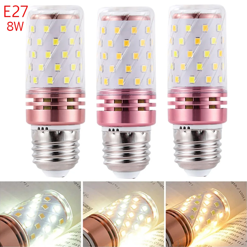 Светодиодный Светодиодная лампа-кукуруза E27 E14 SMD2835 без мерцания 8 Вт 12 Вт 16 Вт AC85~ 265V люстры лампы в форме свечи 40/60/84 светодиодный s светодиодный светильник для украшения дома