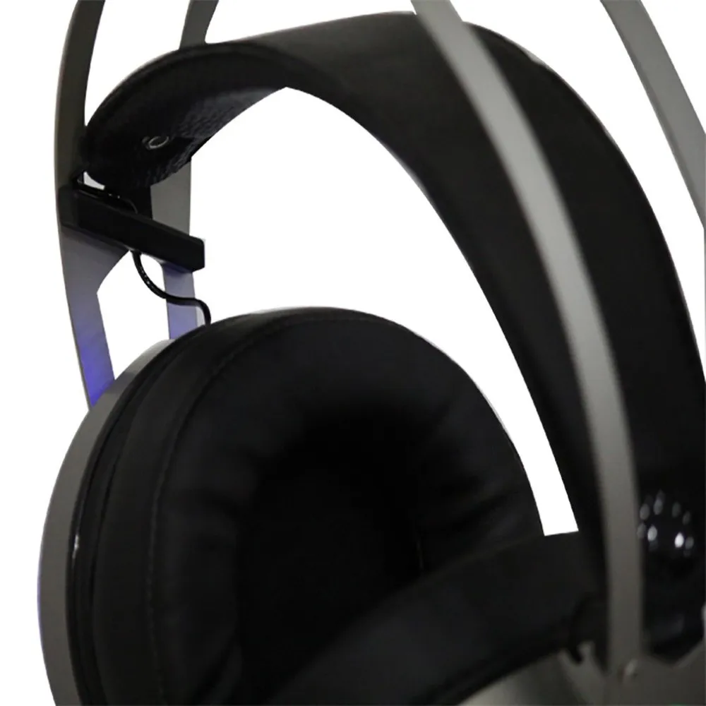CLAITE A60 3,5 мм USB игровые стереонаушники 7,1 канальная гарнитура RGB световая накладная стереогарнитура для ноутбука компьютера