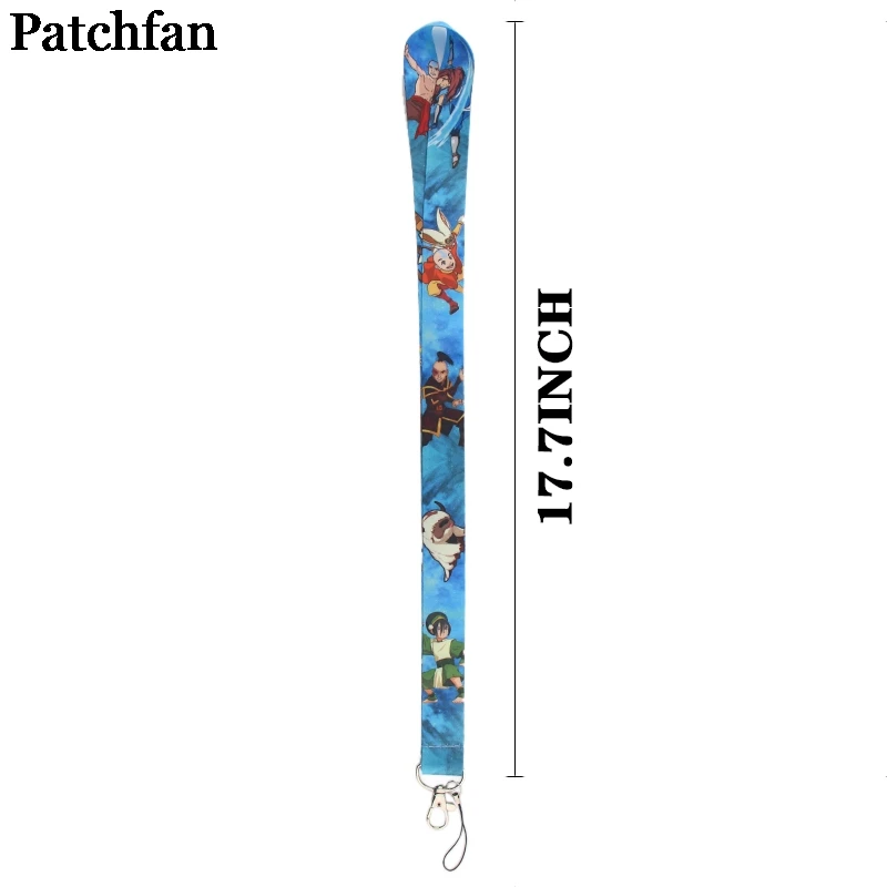 Patchfan Аватар "Повелитель стихий" бирки ремешок шеи ремешки для ключей ID карты Пасс тренажерный зал телефон USB держатель значка "сделай сам" с подвеской A2270