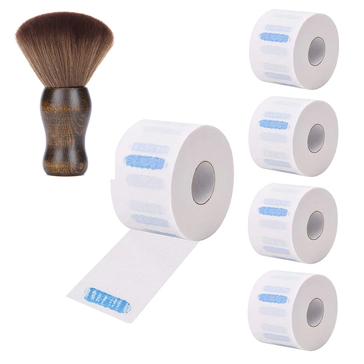 isposable Barber Paper Neck Strips, with Neck Duster Barber and Salon Brush,Hairdressing Stretchy Wrap & Neck Paper Tissue Roll chinese brush copybook beginner ou yangxun yan zhenqing brush calligraphy copying miaohong xuan paper chinese strokes copybooks