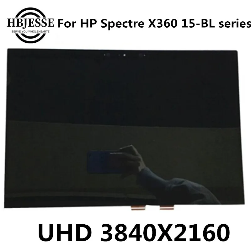 UHD LCD кодирующий преобразователь сенсорного экрана в сборе для HP Spectre 15-bl 15-bl170nz