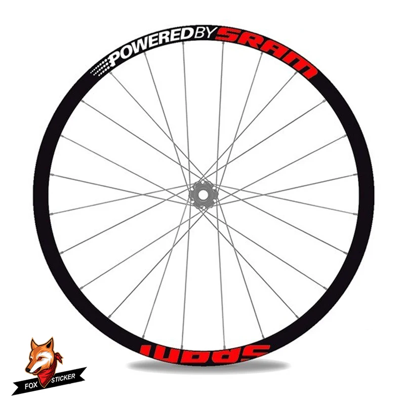 26er 27.5er 29er Mtb Rim Wheel Sticker 
