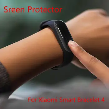 

3D Screen Protective Film Full Protective Glass Film Scratch-resistant Transparent Sreen Protector For Xiaomi Smart Bracelet 4