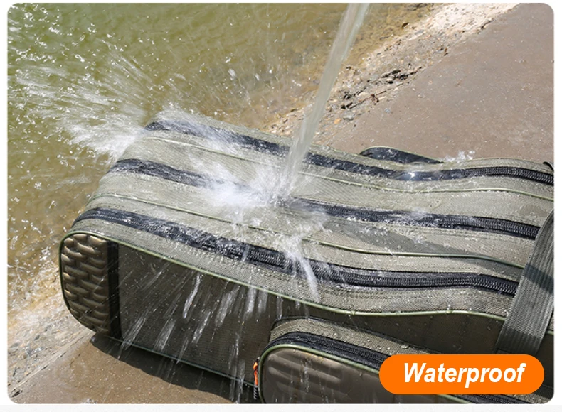 Rangement,Porte-canne à pêche léger pliable à 4 couches,130cm,Portable