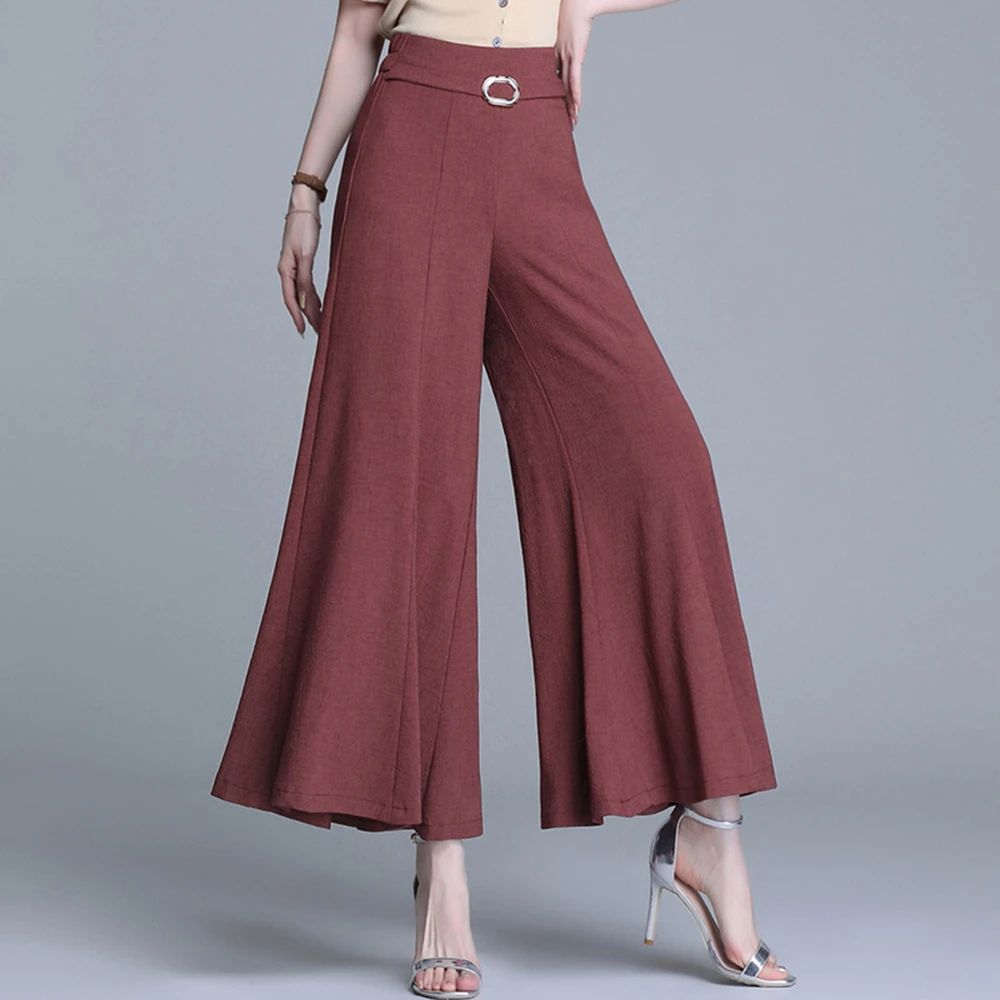 wide leg capris plus size