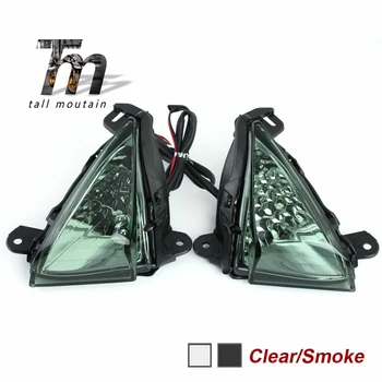

Front LED Turn Signal Indicator Light For KAWASAKI ZX-14 ZX14R ZZR1400 06-17, GTR1400 CONCOUR 14 2008 - 2017 Motorcycle ZX-14R