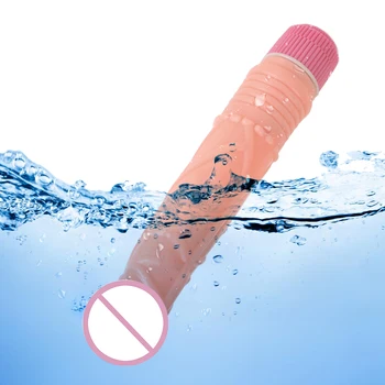 G spot Dildo Vibrator Clitoris Stimulate Masturbation Sex Toys for Women Penis Vibarting Stimulator Realistic Sex Products 5