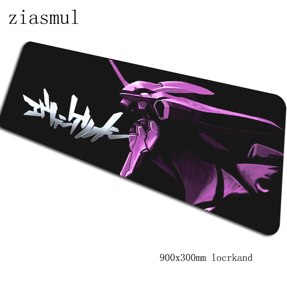 Коврик для мыши evangelion, геймер, домашний, 90x30 см, коврик для мыши, игровой коврик для мыши, большой милый коврик для мыши, стол для компьютера, коврики для мыши - Цвет: Size 900x300x2mm
