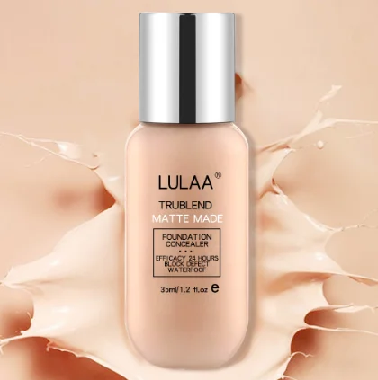 LULAA – Fond De Teint liquide pour maquillage professionnel, correcteur, durable, contrôle De l'huile, Focallure, Fond De Teint, TSLM